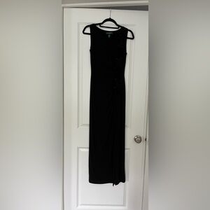 LAUREN Ralph Lauren Evening Black Column Dress
